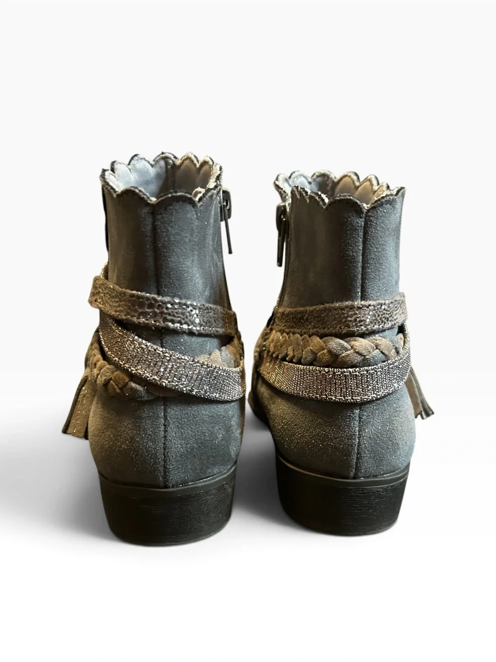 Crown Vintage Ankle Boots Girls Size 4